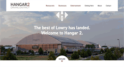 Desktop Screenshot of hangar2lowry.com